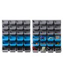 Giantz 48 Bin Wall Mounted Rack Storage Organiser