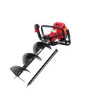 Giantz 92CC Petrol Post Hole Digger Drill Borer Fence Extension Auger Bits-DI