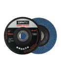 Giantz 100 PCS Zirconia Sanding Flap Disc 5’’ 125mm 80Grit Angle Grinding Wheel