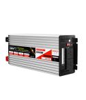 Giantz Power Inverter 12V to 240V 2500W/5000W Pure Sine Wave Camping Car Boat