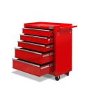 Giantz 5 Drawer Mechanic Tool Box Cabinet Storage Trolley - Red