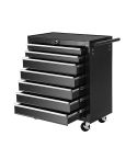 Giantz Tool Chest and Trolley Box Cabinet 7 Drawers Cart Garage Storage Black