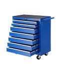 Giantz Tool Chest and Trolley Box Cabinet 7 Drawers Cart Garage Storage Blue