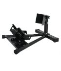 Motorcycle Motorbike Wheel Chock Lift Stand Self Locking Clamp