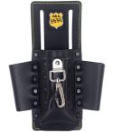 Durable Cowhide Leather Multi Tool Holder with Electrician Tool Holder with EVA Padded