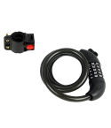 Security 5 Digit Combination Bike Cable Lock with Mounting Bracket
