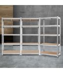 Giants 3x1.8M Warehouse Shelving Rack Racking Garage Metal Storage Shelves