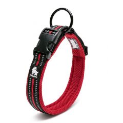 Heavy Duty Reflective Collar Red 2XS