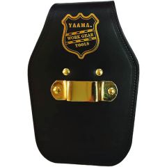 Tool Tape Clip Holder case Pouch Padded in Genuine Full Grain Leather