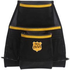 Durable tool pouch belt in 1680 D Nylon / polyester with a FREE webbing belt