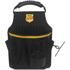 Durable Electrician Tool Pouch Belt in 1680 D Nylon with a Webbing Belt