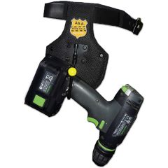 1680 D Nylon / Polyester Drill Holster Holder fits for Both Sides Hooks Reinforced with PE Board and EVA Padded